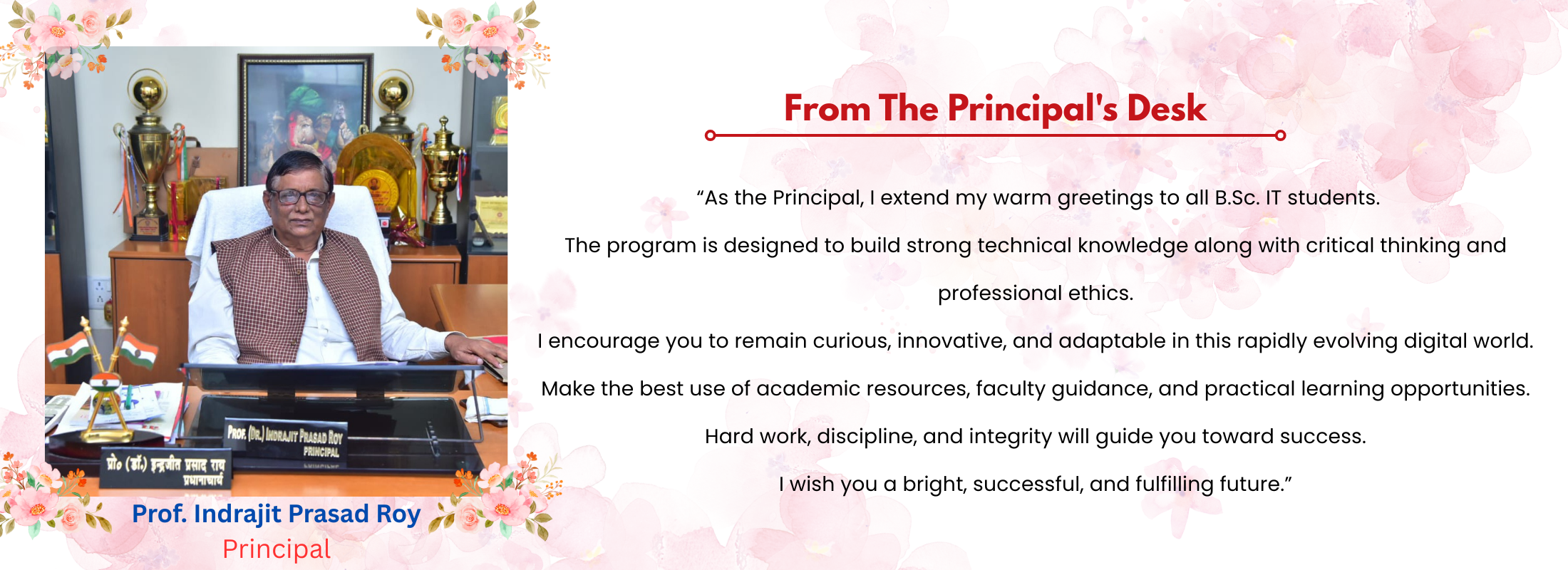 Principal message